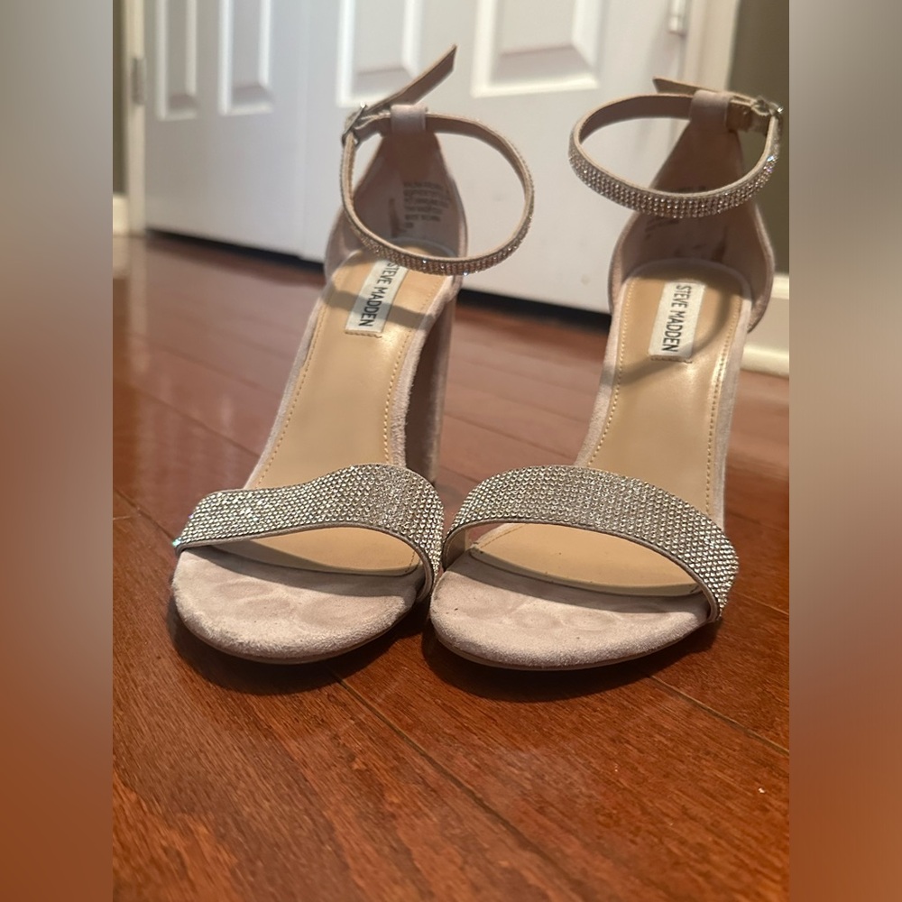 Steve Madden rhinestone heels